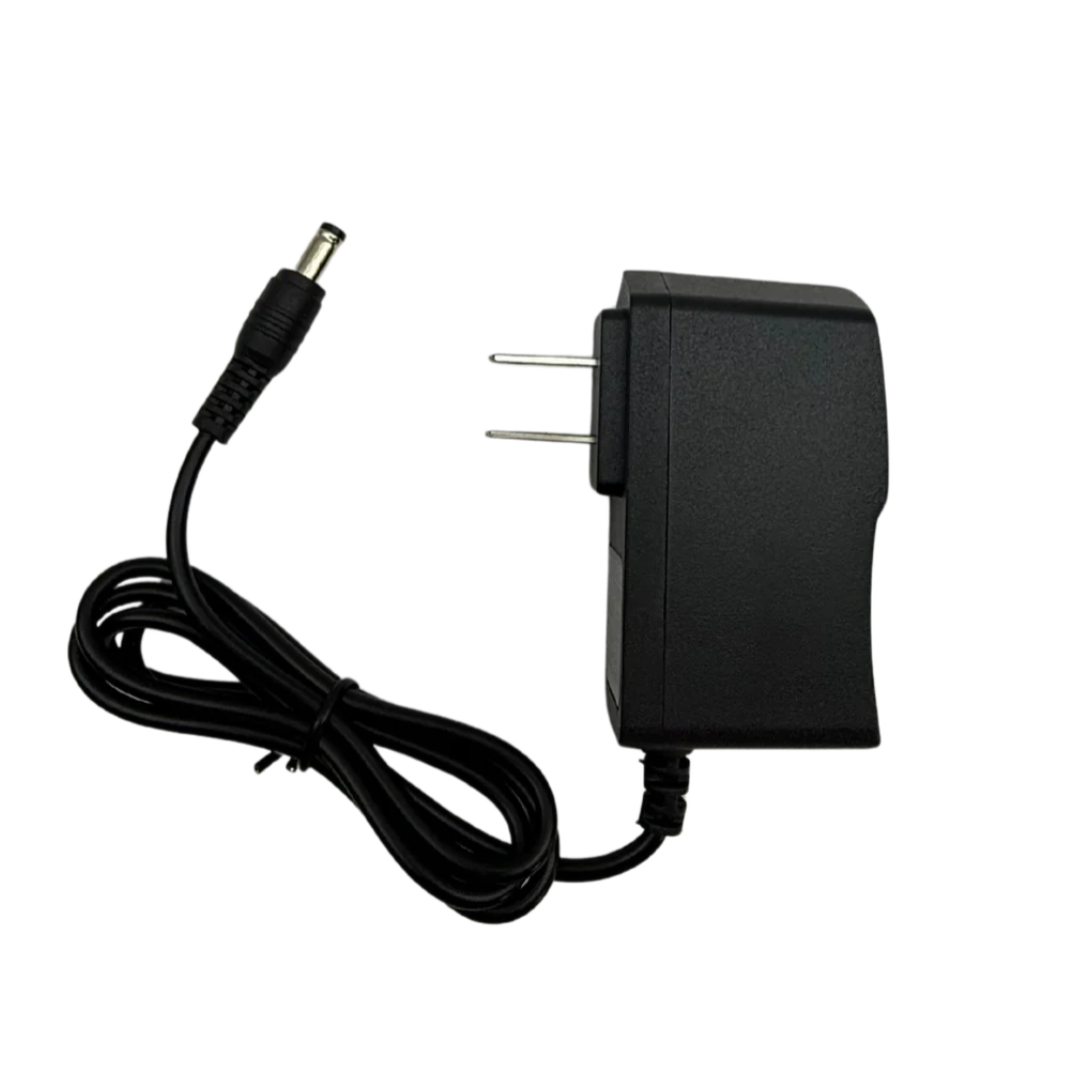 12V 1A 12W AC/DC Wall Power Adapter – 2-Prong Plug