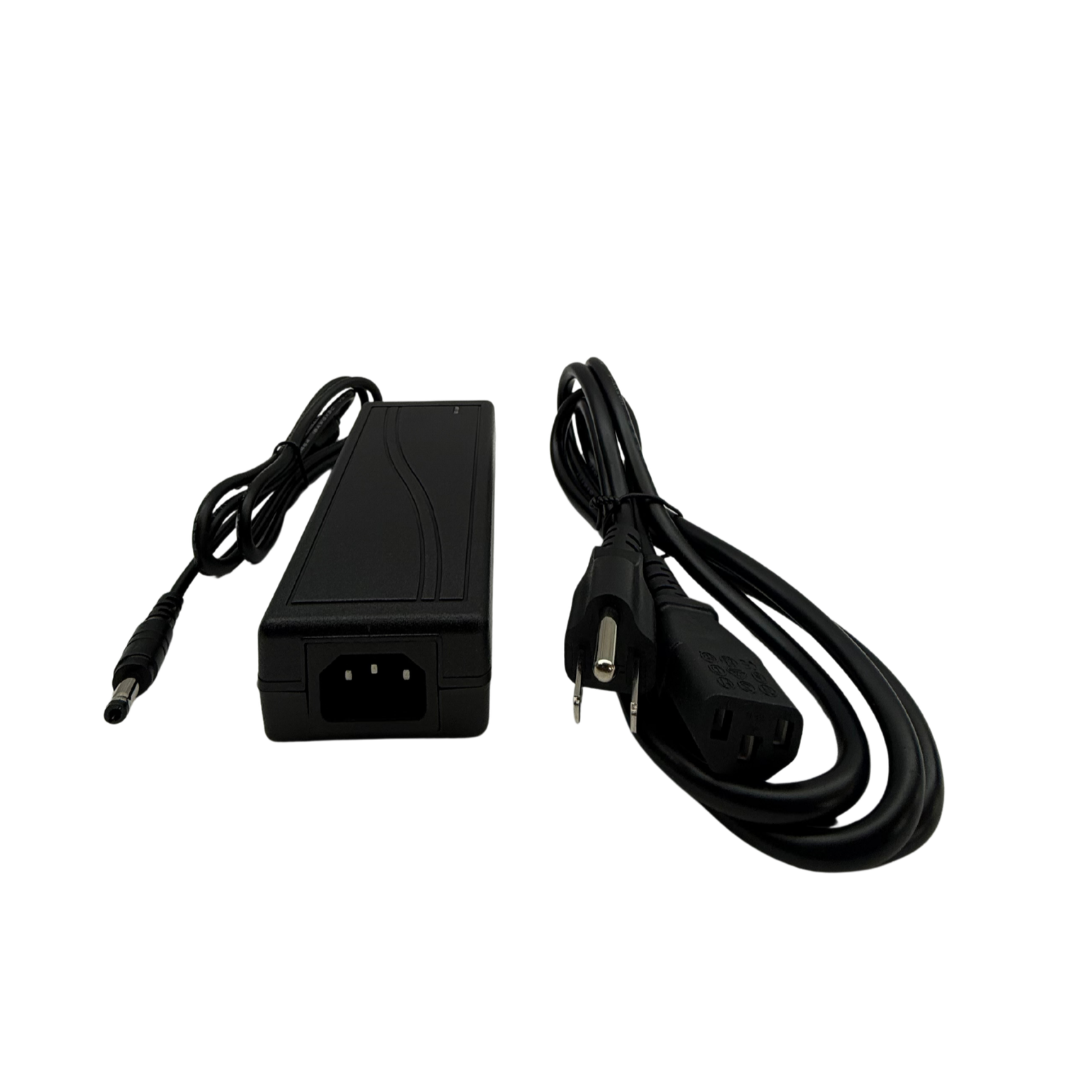 12V 6A 72W AC/DC Power Adapter with 3-Pin Power Cord