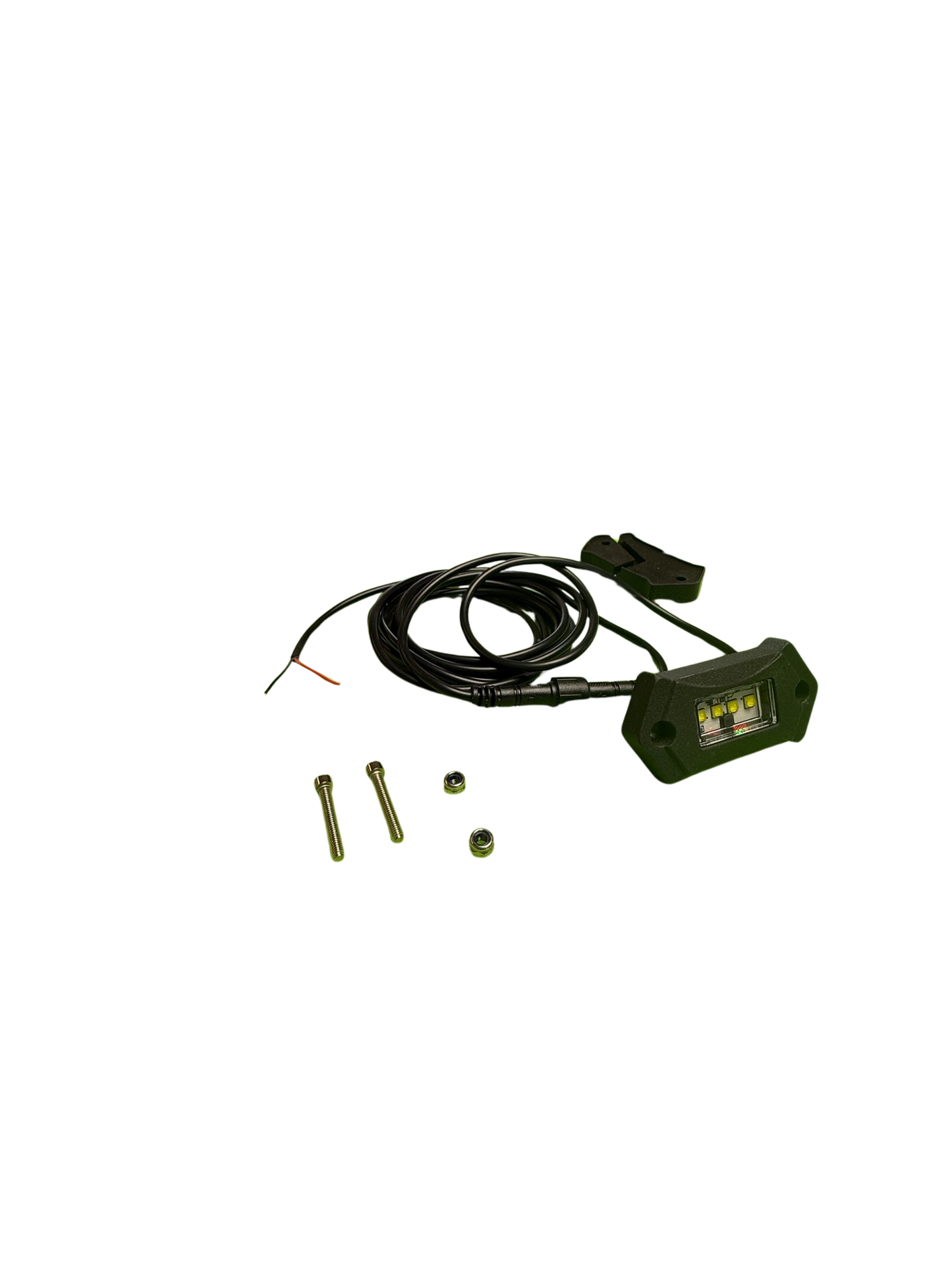 Single White LED Rock Light Pod