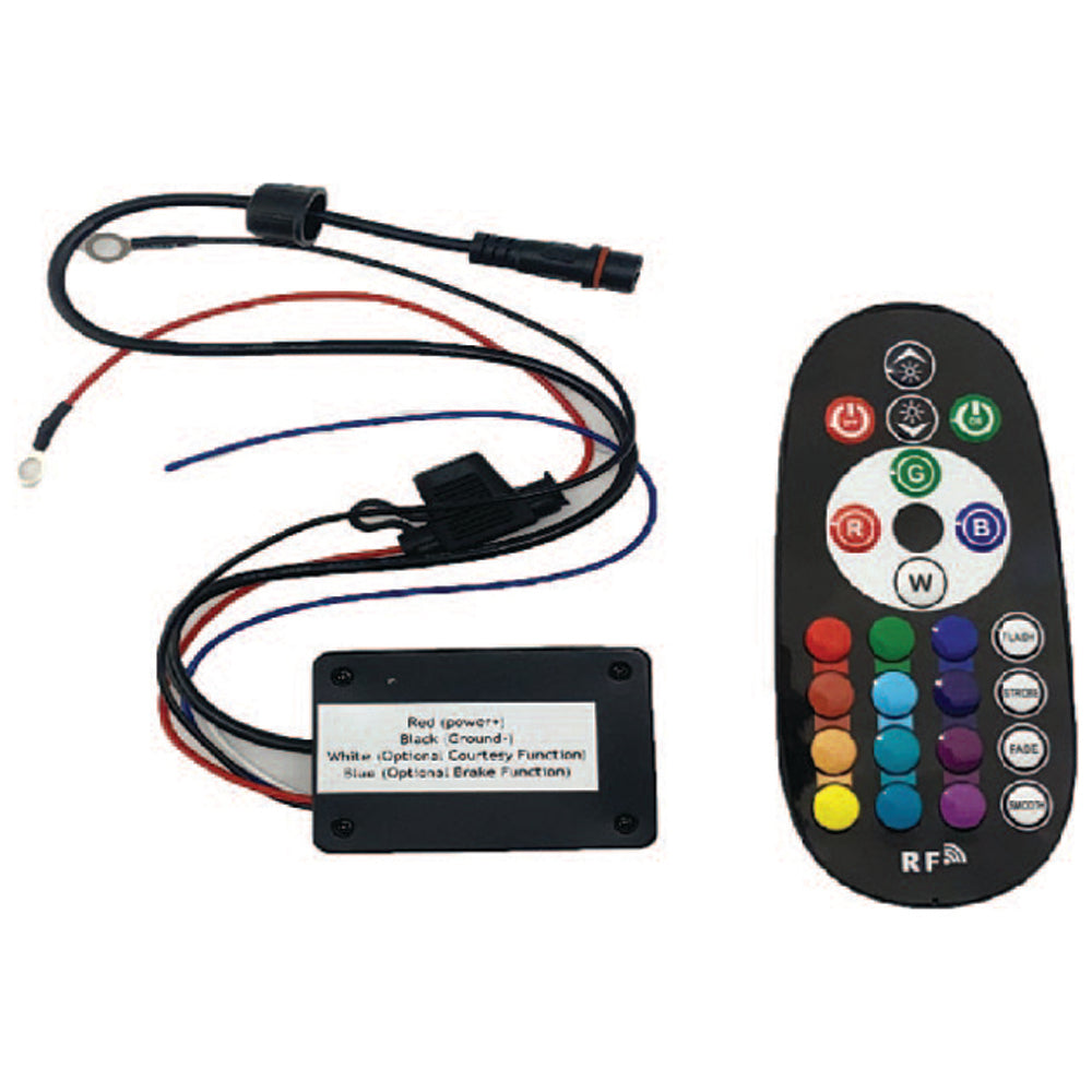 Simple Rwbw Led Controller RGBW LED Controller and RF Remote – LED4LIFE